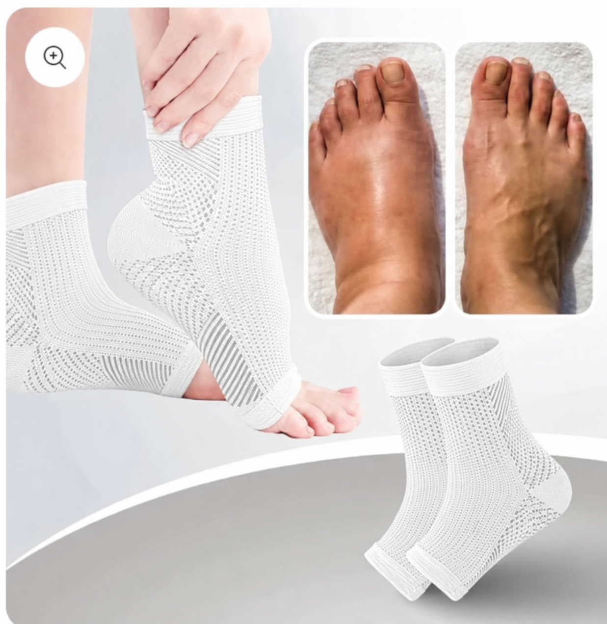 CHAUSSETTE COMPRESSION SOULAGER VOS DOULEURS AU PIED 🦶