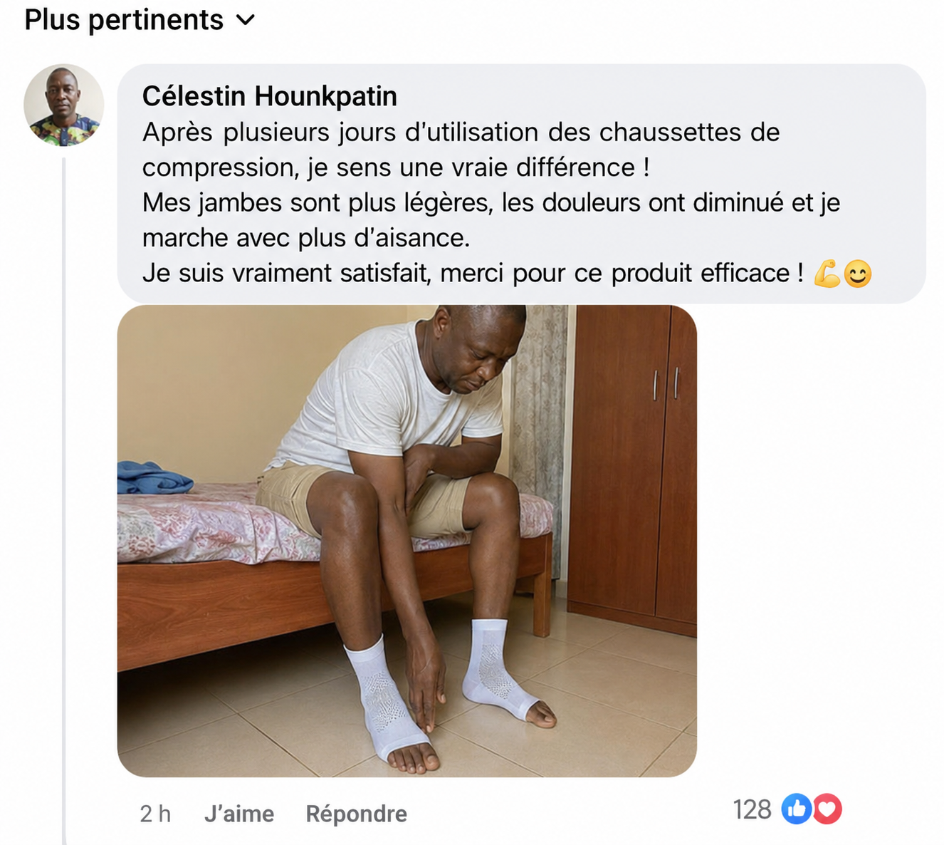 CHAUSSETTE COMPRESSION SOULAGER VOS DOULEURS AU PIED 🦶