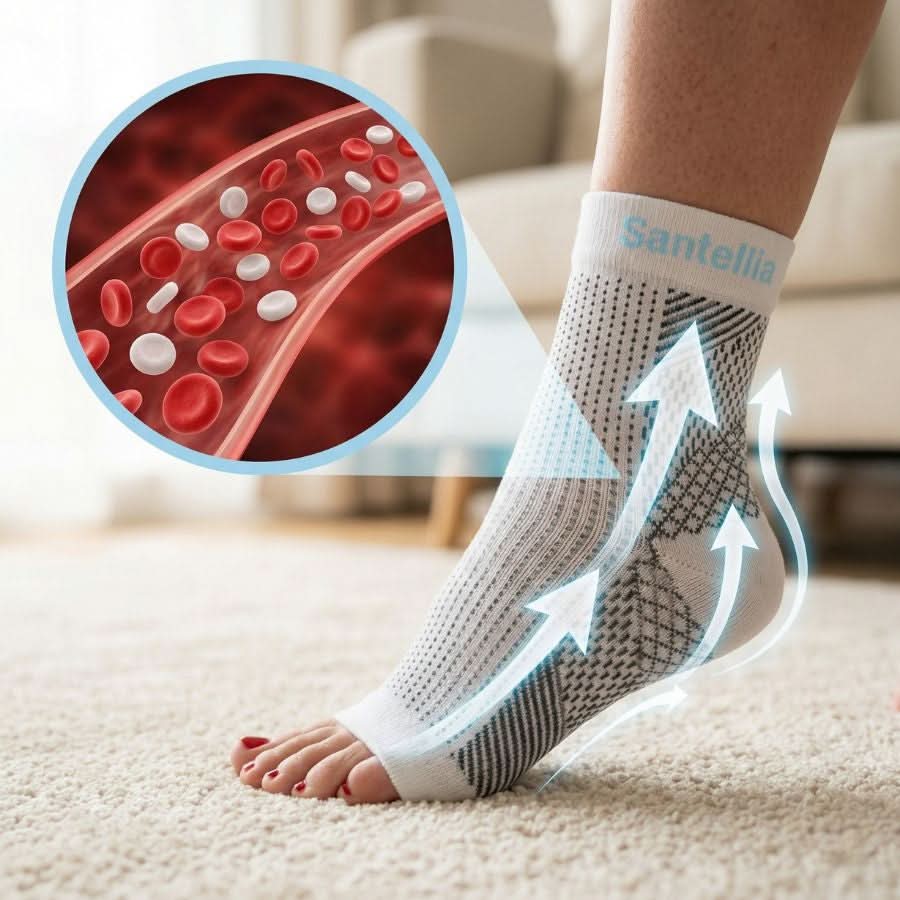 CHAUSSETTE COMPRESSION SOULAGER VOS DOULEURS AU PIED 🦶